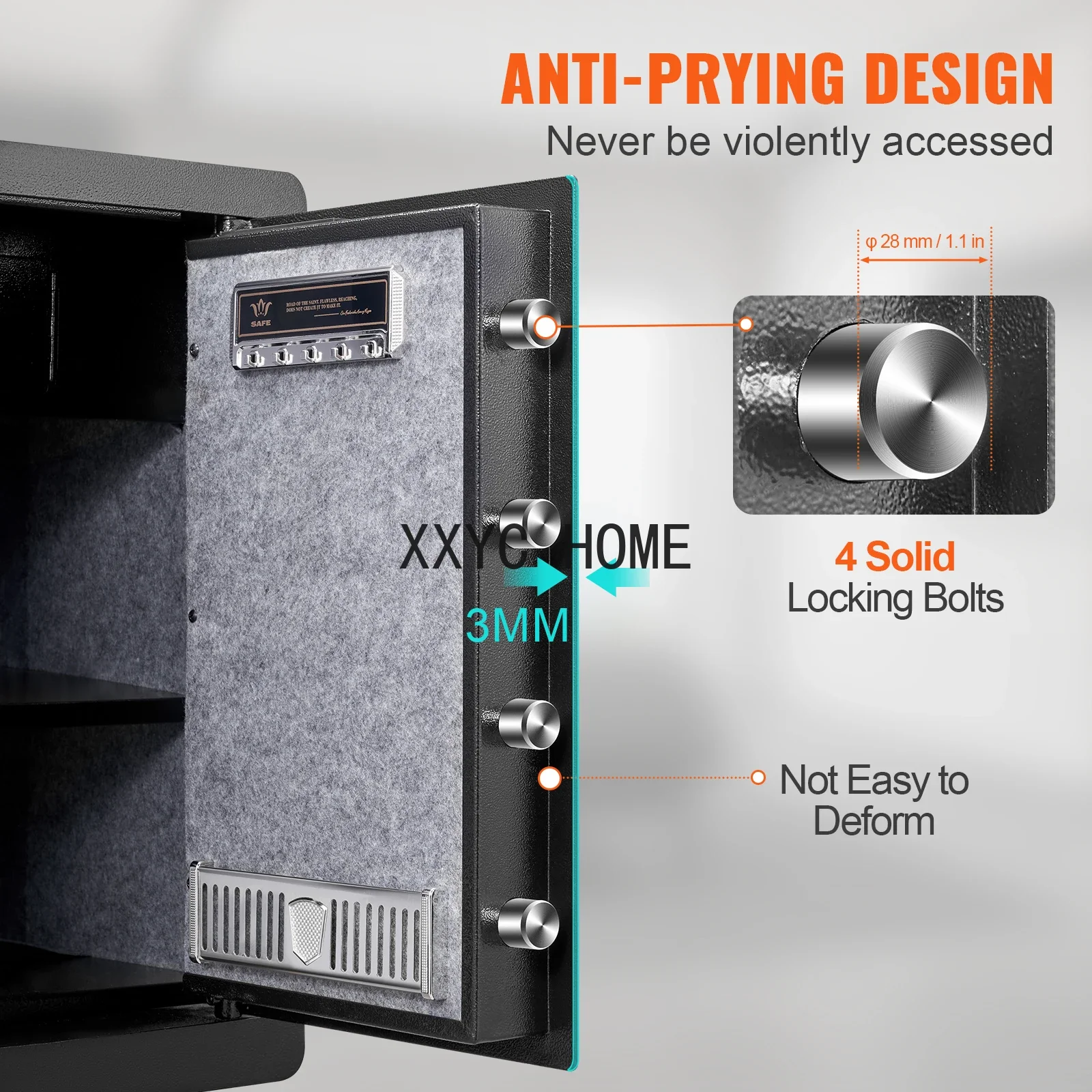 Electric Safe 2.2/1.8 Cubic Fe - Fire Safe Document avis et prix