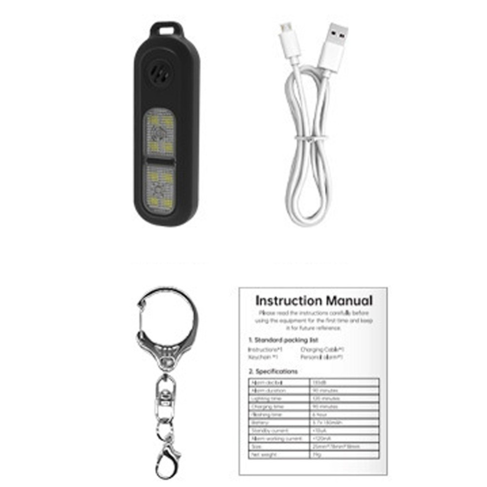 Hollarm Rechargeable Keychain  - Personal Alarm Keychain avis et prix