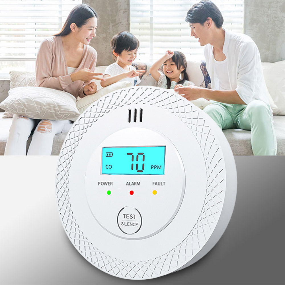 1-5PCS Carbon Monoxide Alarm D - Smoke Detector Interconnected avis et prix