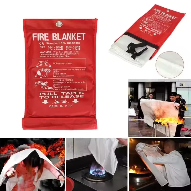1mx1m Fire Blanket Emergency E - Fire Blanket Kitchen avis et prix
