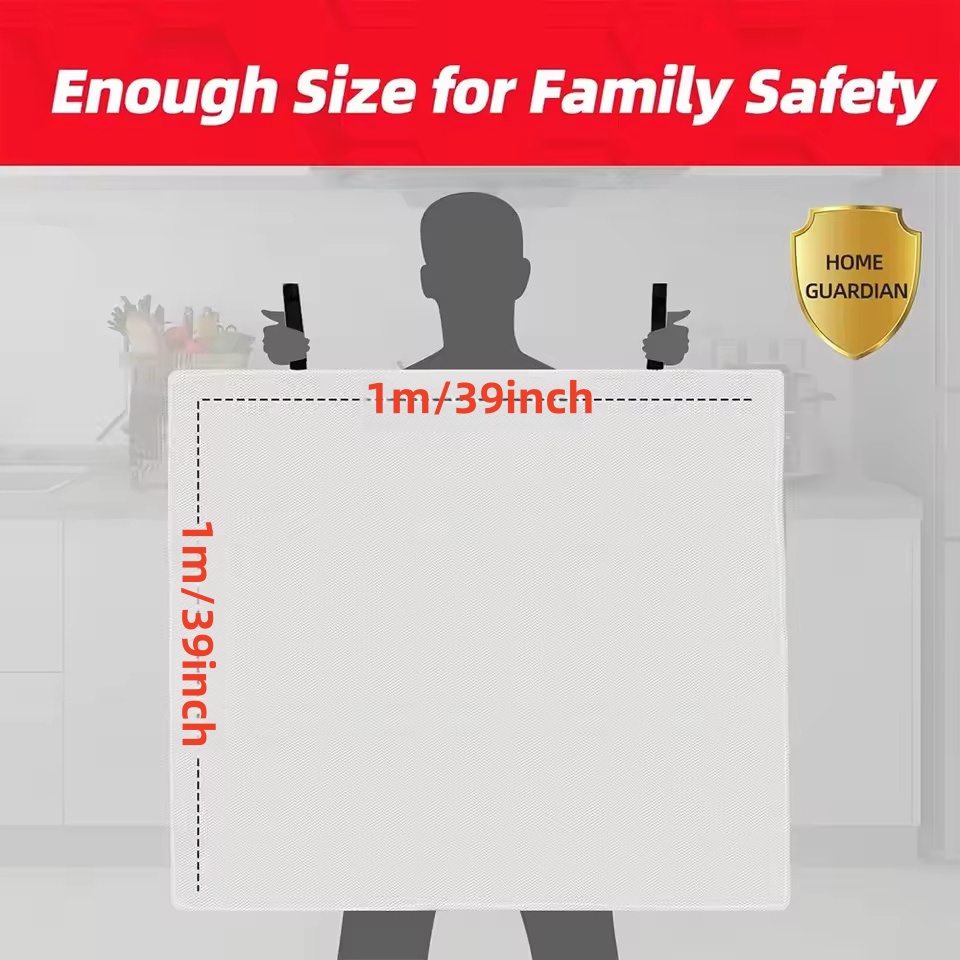 1mx1m Fire Blanket Emergency E - Fire Blanket Kitchen avis et prix
