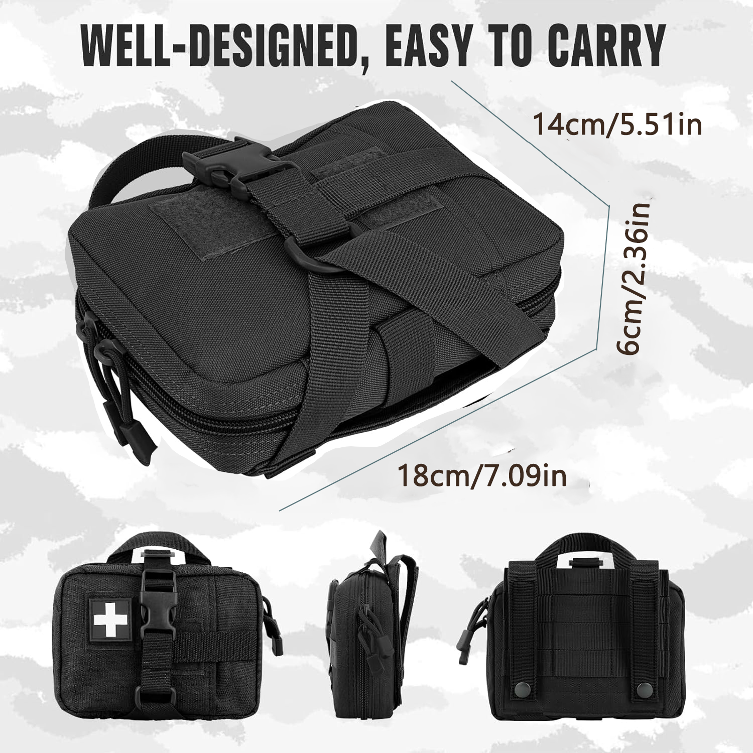 Tactical EMT Pouch, Upgrade IF - First Aid Bag Kit avis et prix