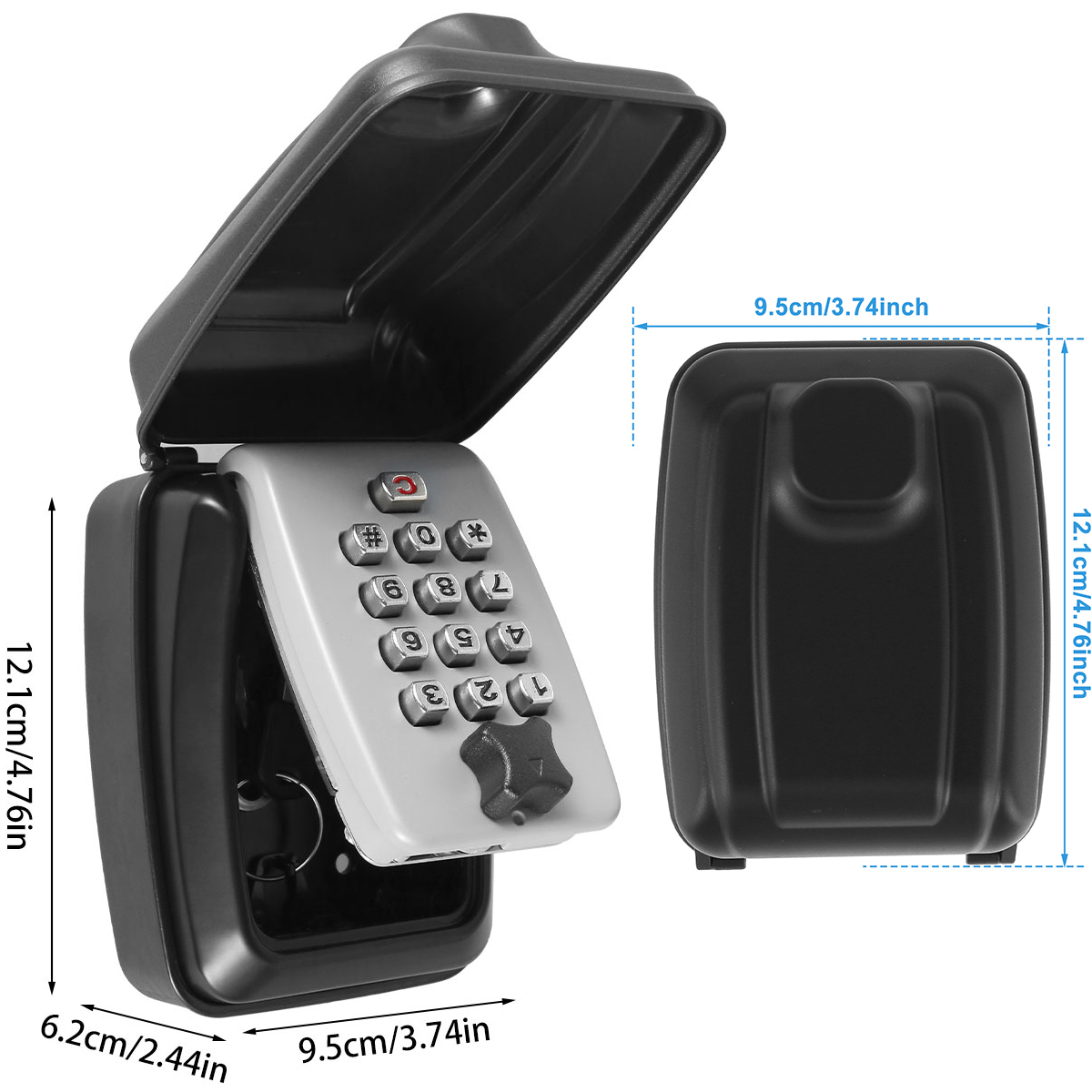 Key Lock Box Wall-Mount Secret - Lockbox Key Secure avis et prix
