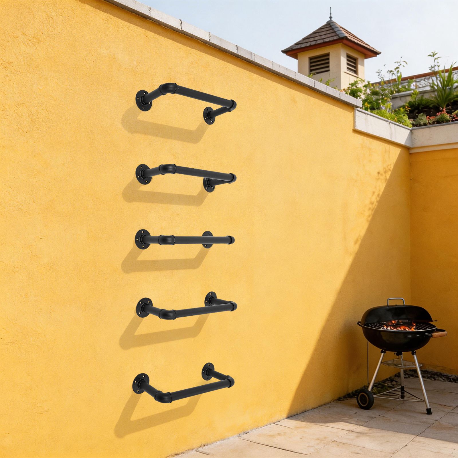 5 Pcs Wall Mounted Emergency E - Fire Escape Ladder avis et prix