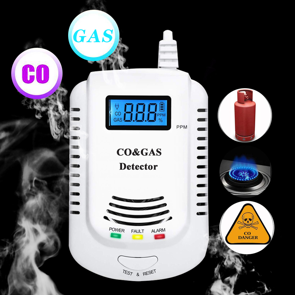 2 in 1 Gas Detector, Plug-in H - Co Detector Plug avis et prix