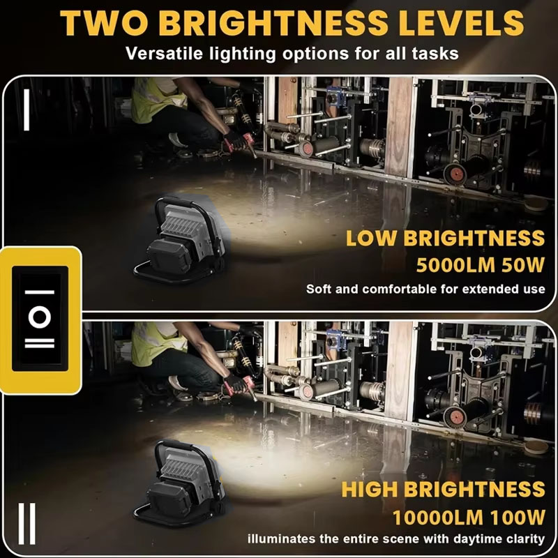 50W 10000LM Work Light For Dew - Power Outage Light avis et prix