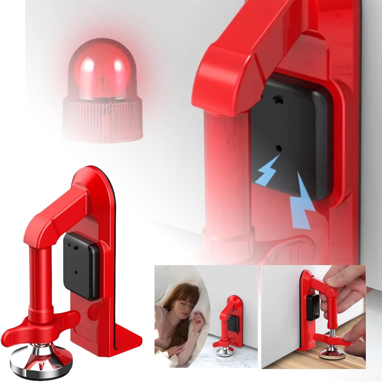 Battery Powered Alarm Door Sto - Door Stop Alarm avis et prix