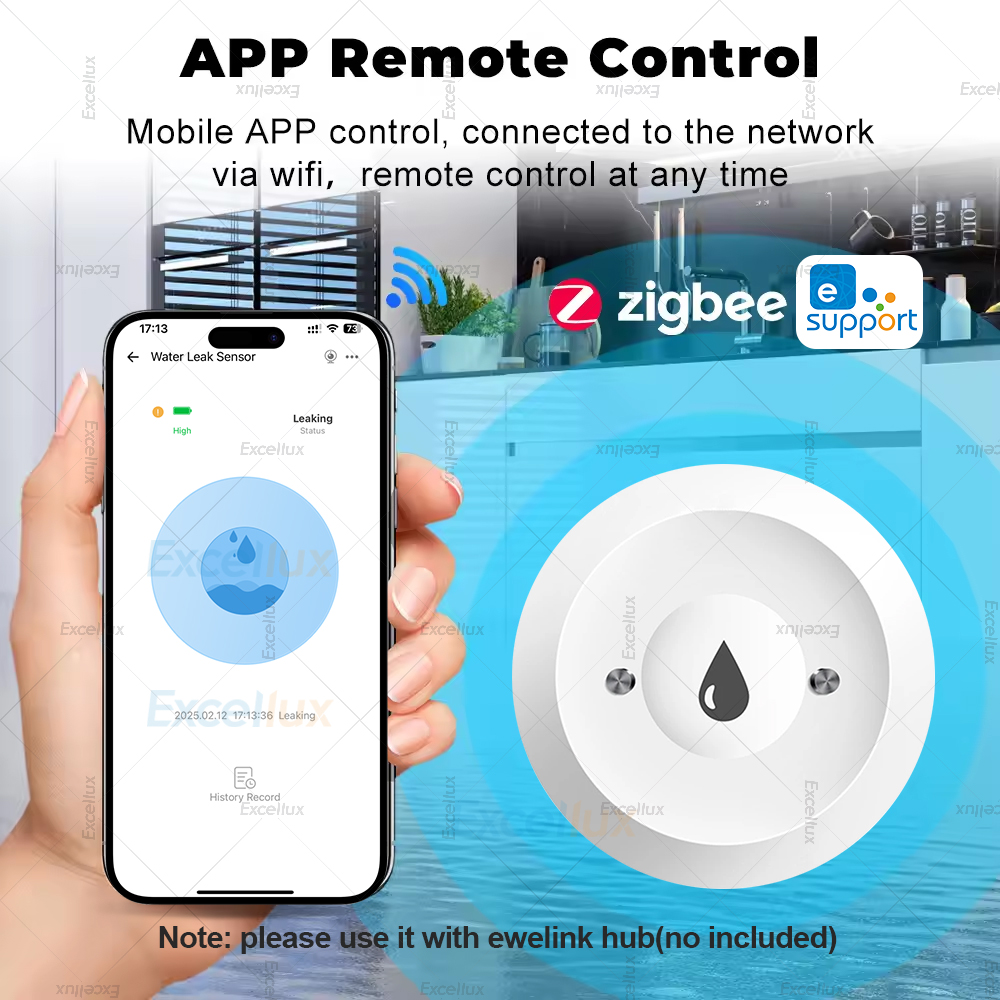 Ewelink Zigbee 3.0 Water Senso - Water Alarm Sensor avis et prix