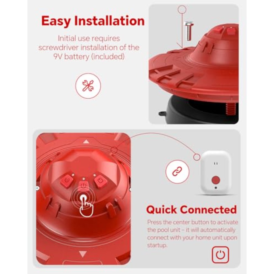 Pool Alarm Floating Safety Ala - Pool Alarm Float avis et prix