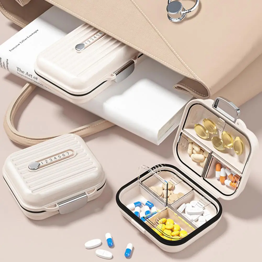 Pill Storage Box  Multi-purpos - Medicine Cabinet Lock avis et prix