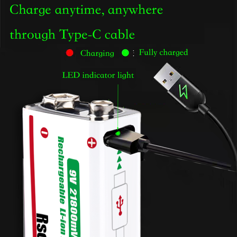 Type-C Rechargeable 9V Lithium - Smoke Detector Interconnected avis et prix