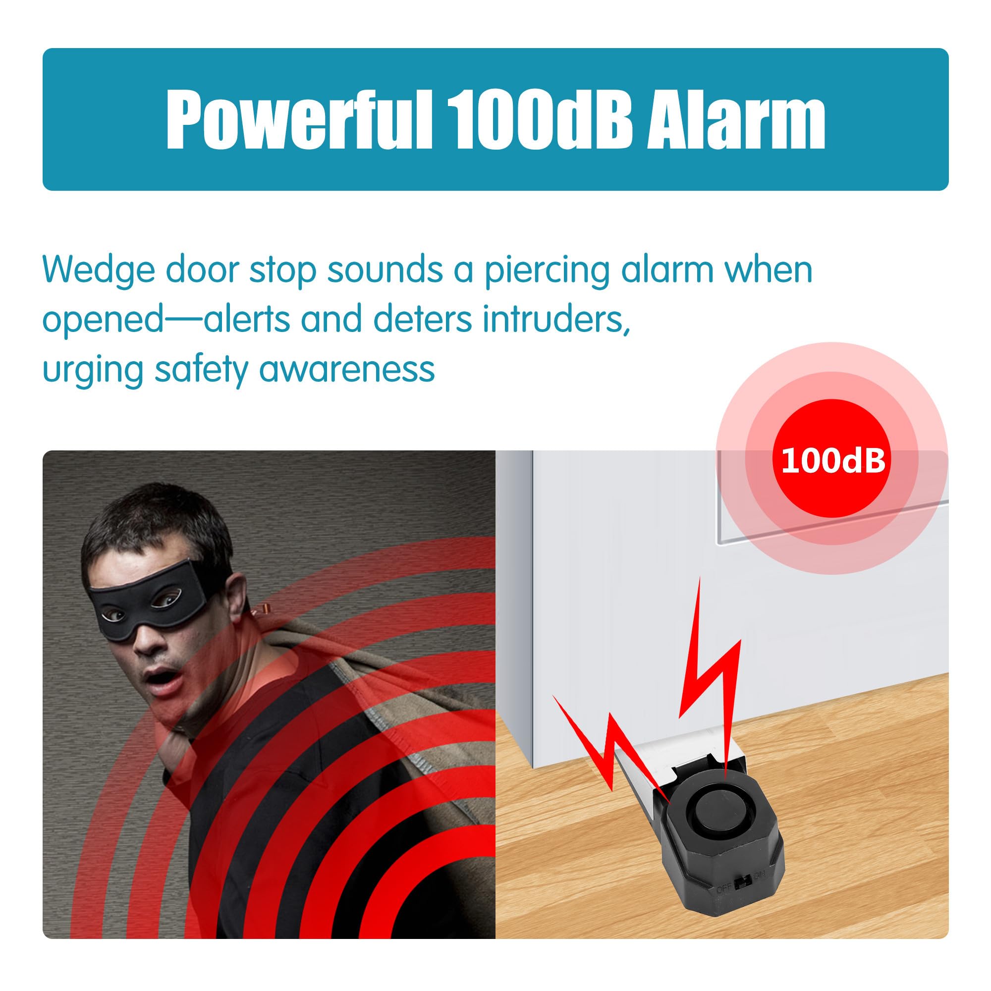 Wireless Door Stop Alarm Syste - Door Stop Alarm avis et prix