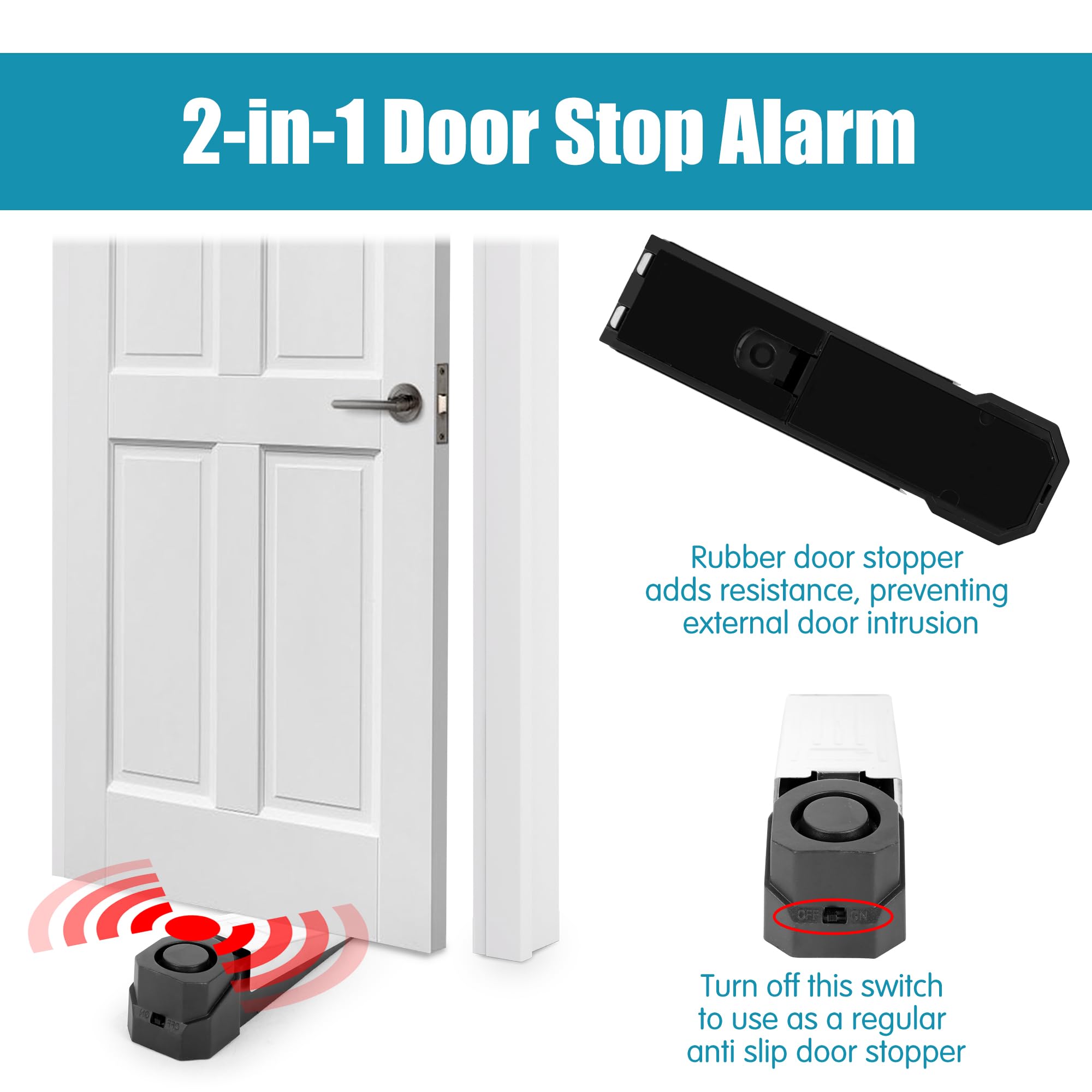 Wireless Door Stop Alarm Syste - Door Stop Alarm avis et prix