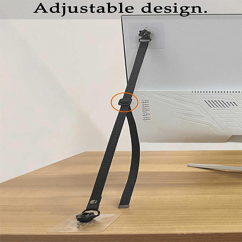 No Drill Adhesive Furniture An - Earthquake Anchor Strap avis et prix