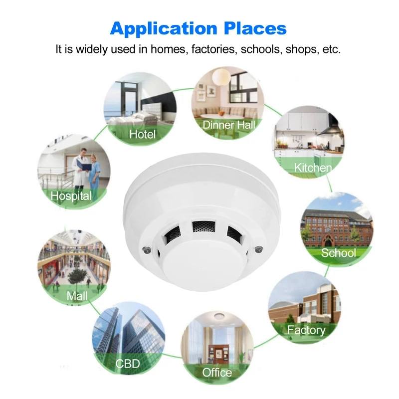 Alarms Smoke Detectors Smoke A - Smoke Detector Interconnected avis et prix