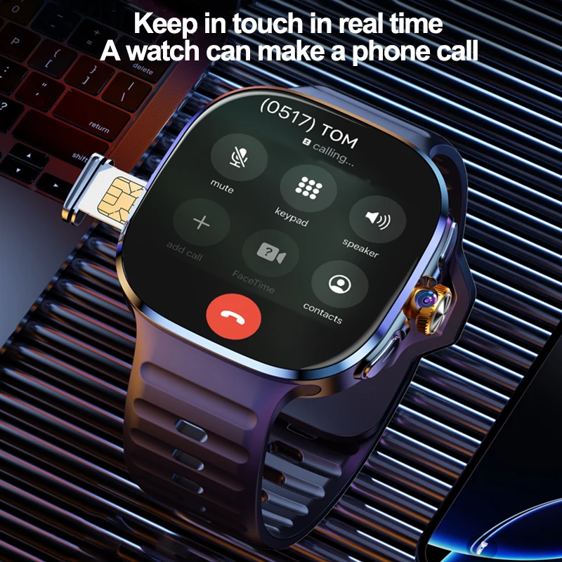 New Large Screen Smartwatch 4G - Window Lock Bar avis et prix