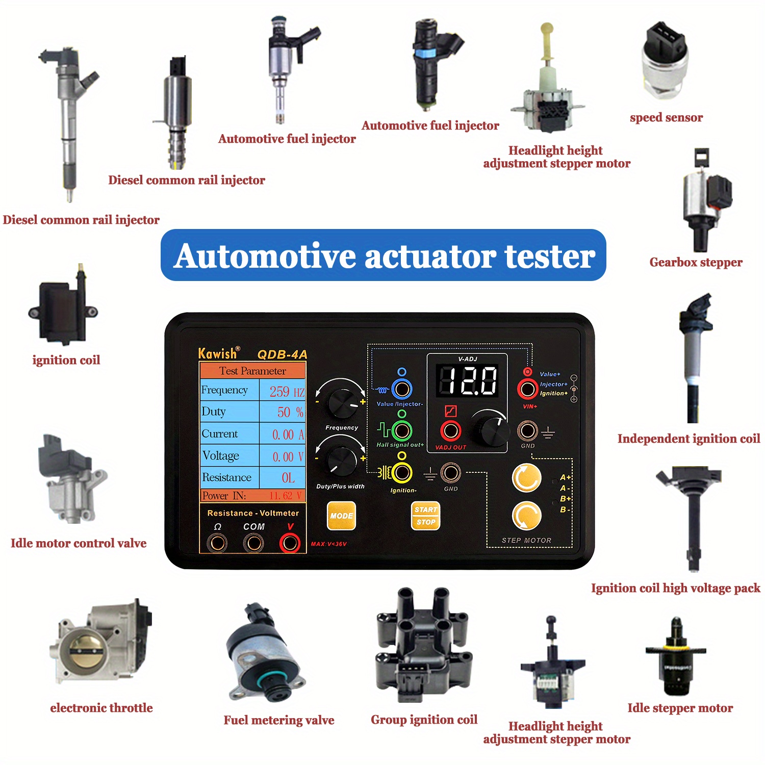 Auto Ignition Coil Test Inject - Co Detector Plug avis et prix