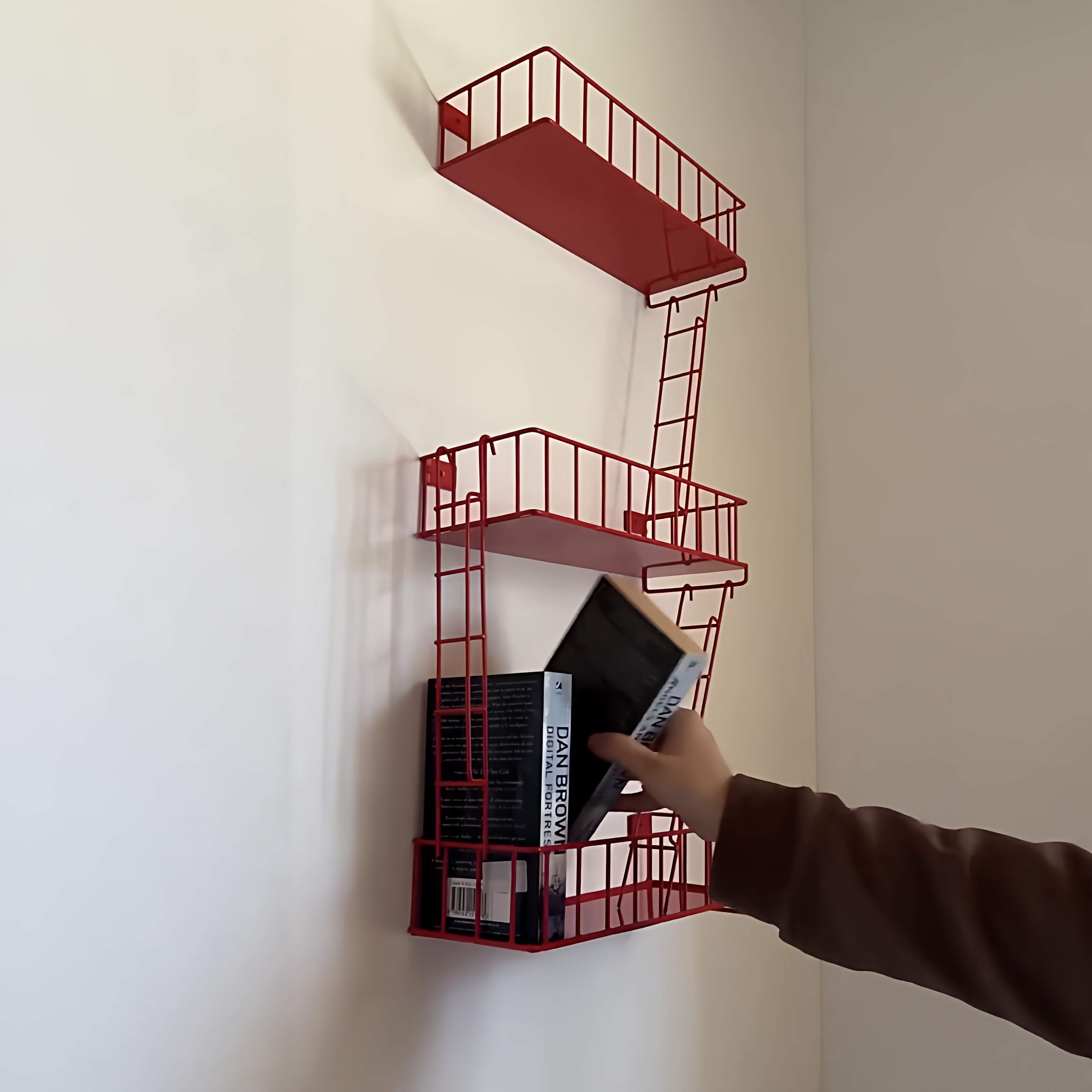 Fire Escape Wall Shelf, 3-Tier - Fire Escape Ladder avis et prix
