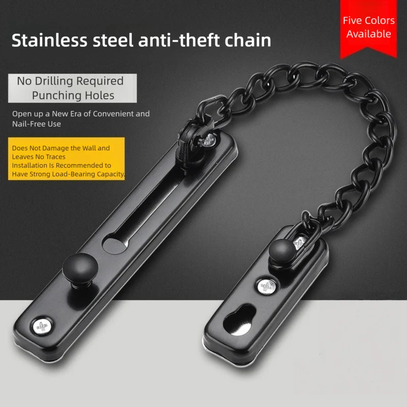 Multi-Color Stainless Steel An - Security Chain Door avis et prix