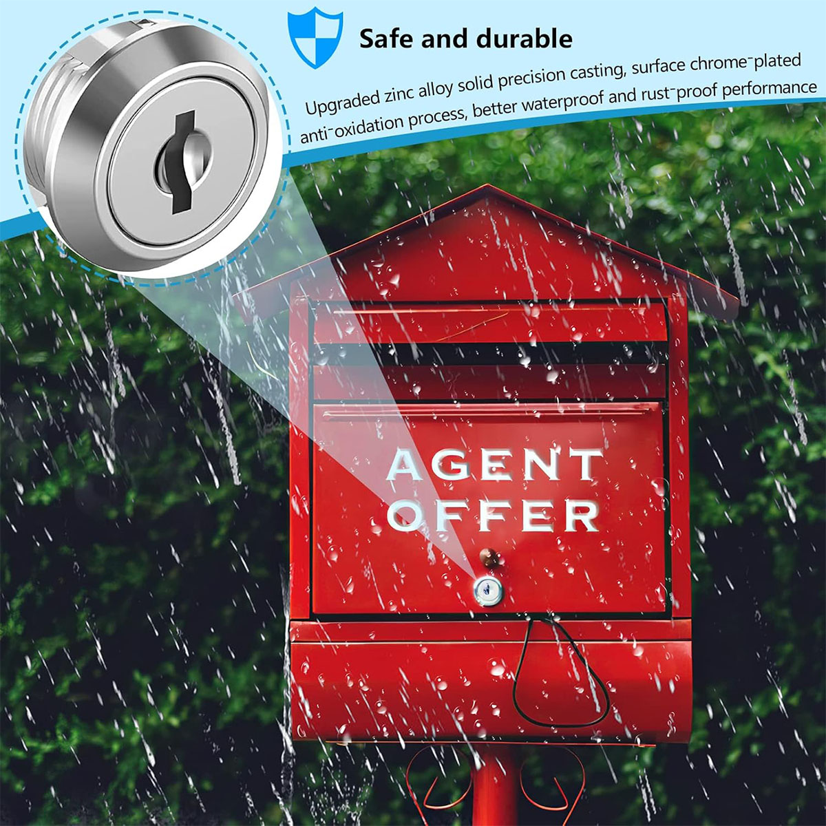 Single Unlock Set,1 Pack Keyed - Medicine Cabinet Lock avis et prix