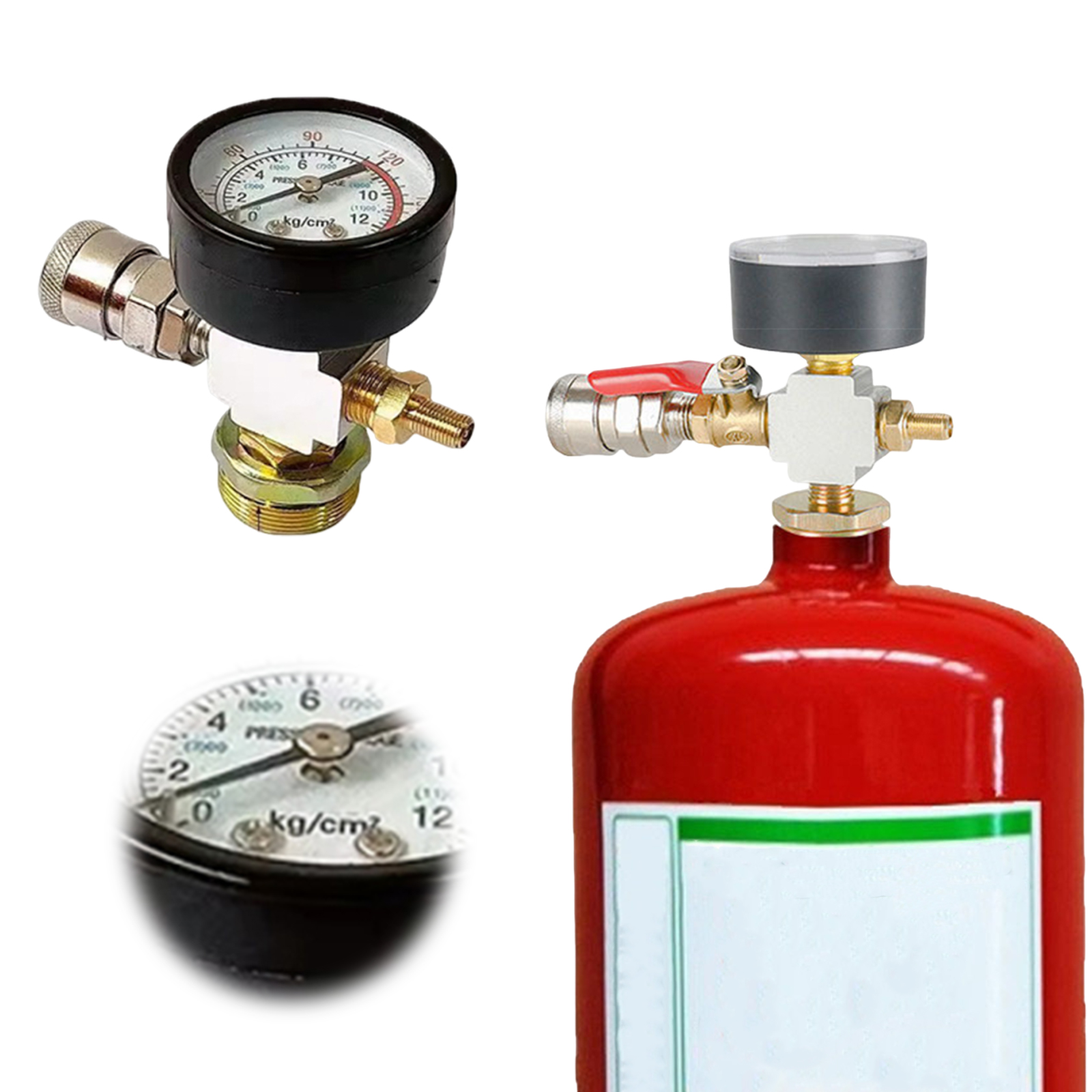 Small Air Tank Pressures Adapt - Fire Extinguisher Small avis et prix
