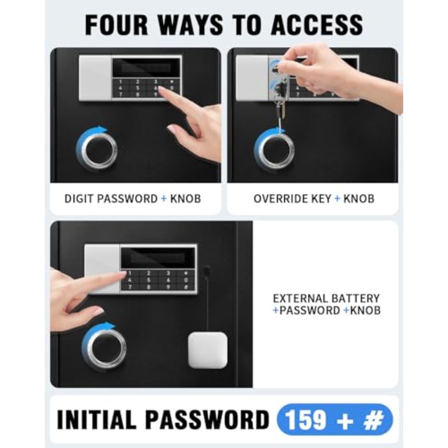8.4 CuFt Heavy Duty Home Safe  - Lockbox Key Secure avis et prix