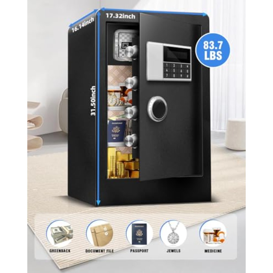 8.4 CuFt Heavy Duty Home Safe  - Lockbox Key Secure avis et prix