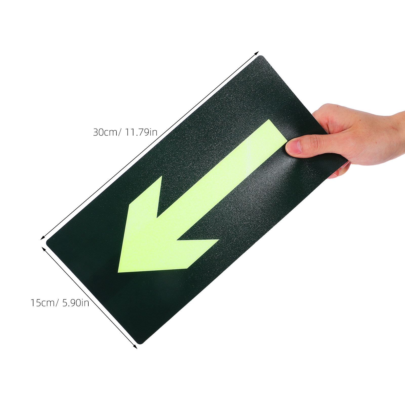 8Pcs Fire Evacuation Arrow Sti - Emergency Exit Sign avis et prix