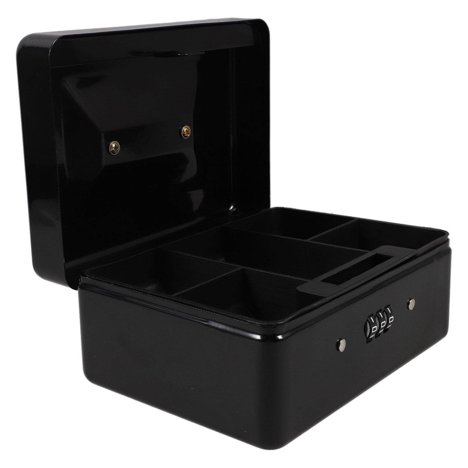 Small Lockable Steel Cash Box  - Lockbox Key Secure avis et prix