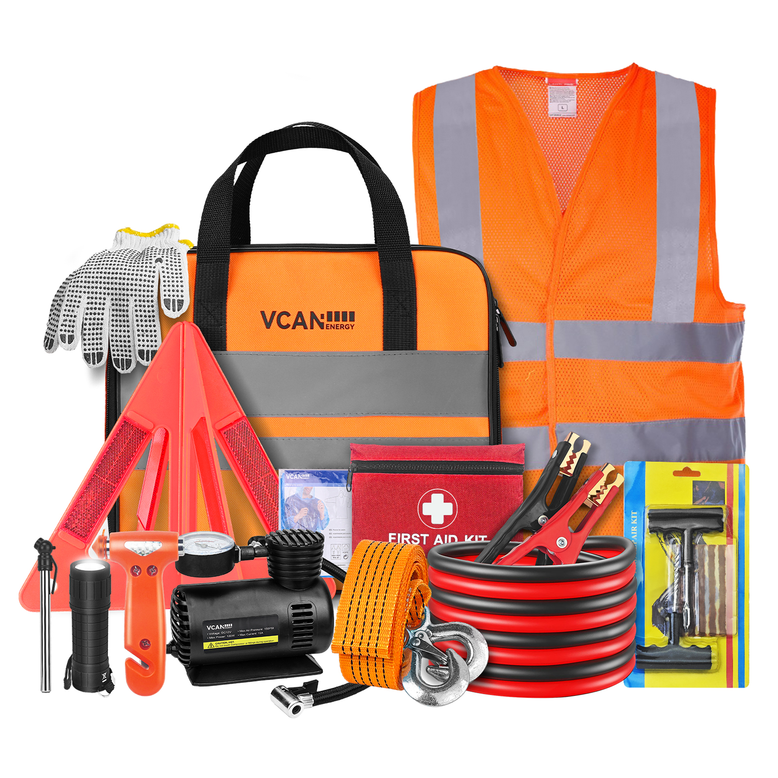 Emergency Safety Kit Bag with  - First Aid Bag Kit avis et prix
