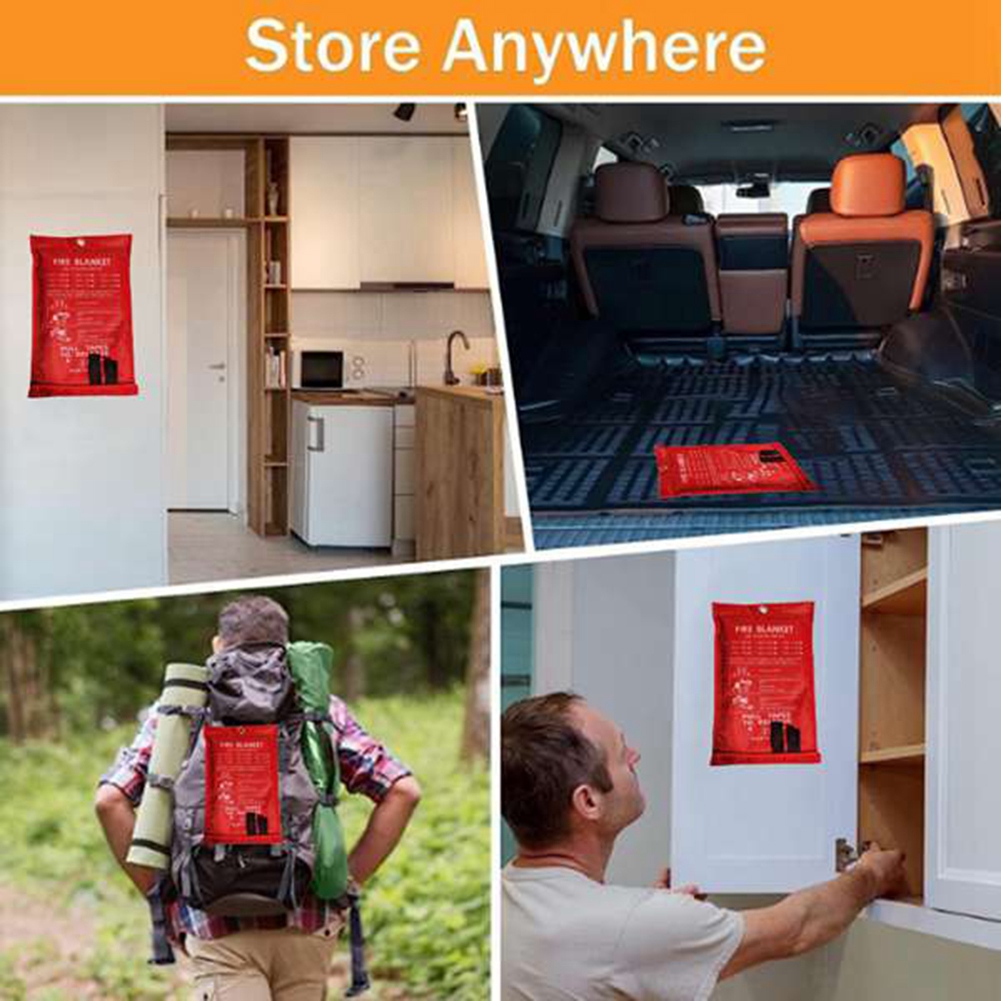 AED2-Emergency Fire Blanket, F - Fire Blanket Kitchen avis et prix