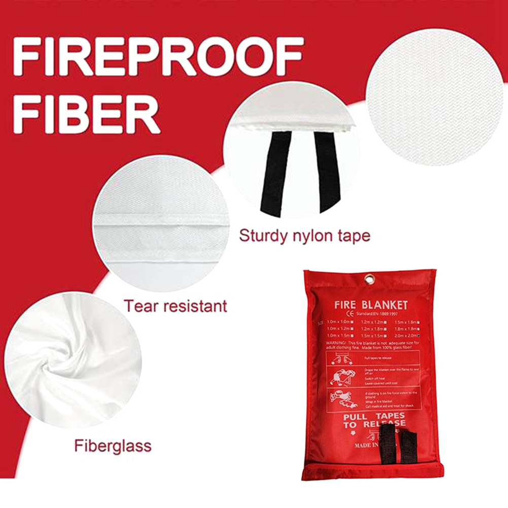 AED2-Emergency Fire Blanket, F - Fire Blanket Kitchen avis et prix