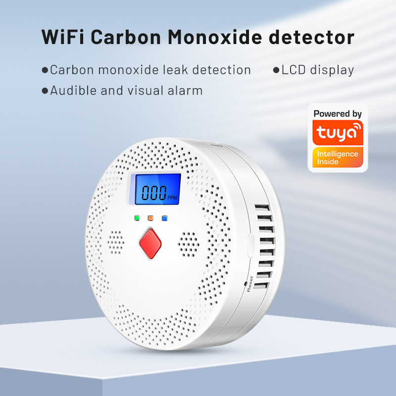 Tuya WiFi Smart Carbon Monoxid - Co Detector Plug avis et prix