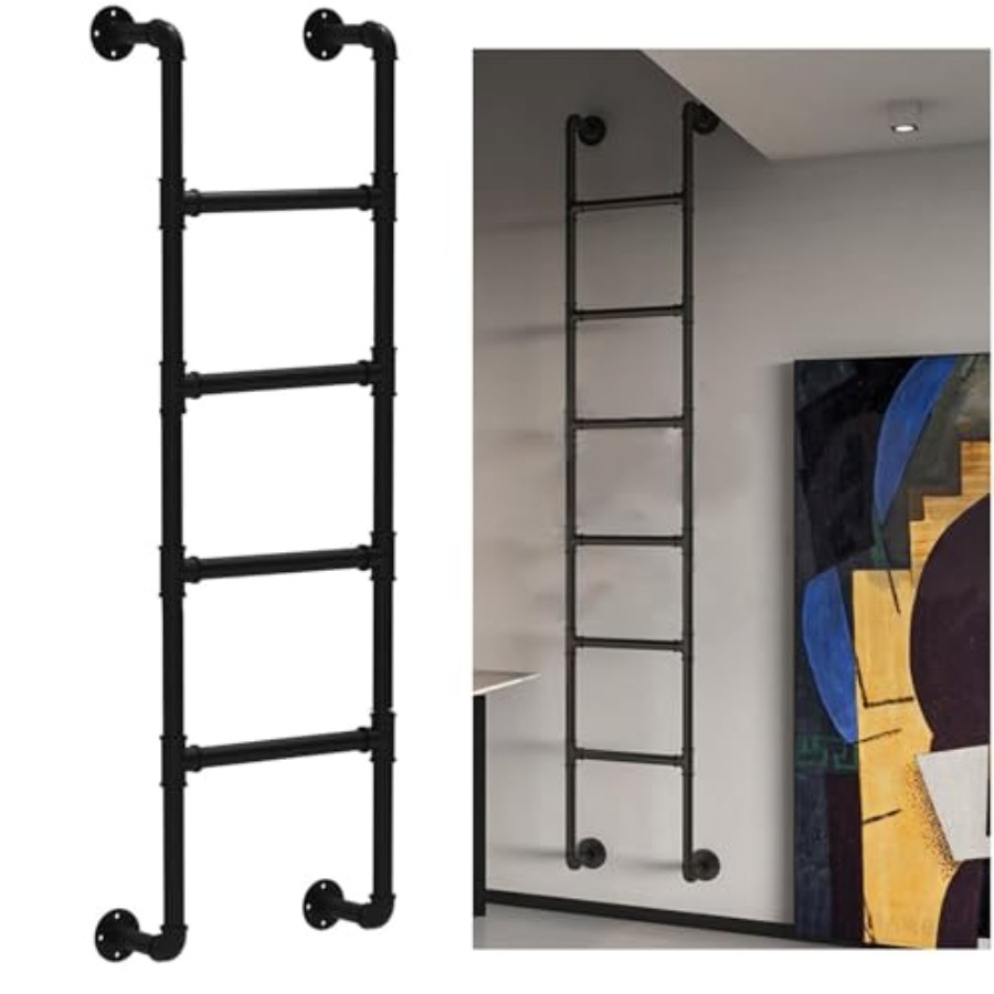Wall Mounted Metal Step Ladder - Fire Escape Ladder avis et prix
