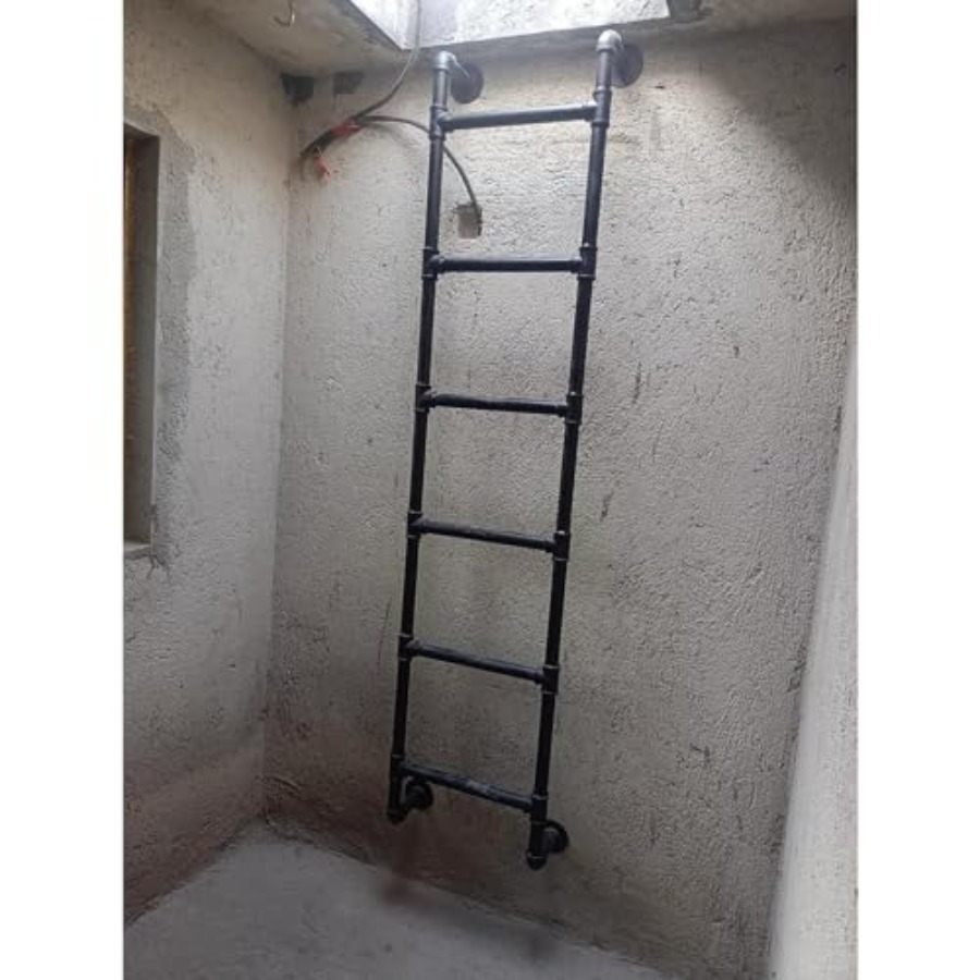 Wall Mounted Metal Step Ladder - Fire Escape Ladder avis et prix