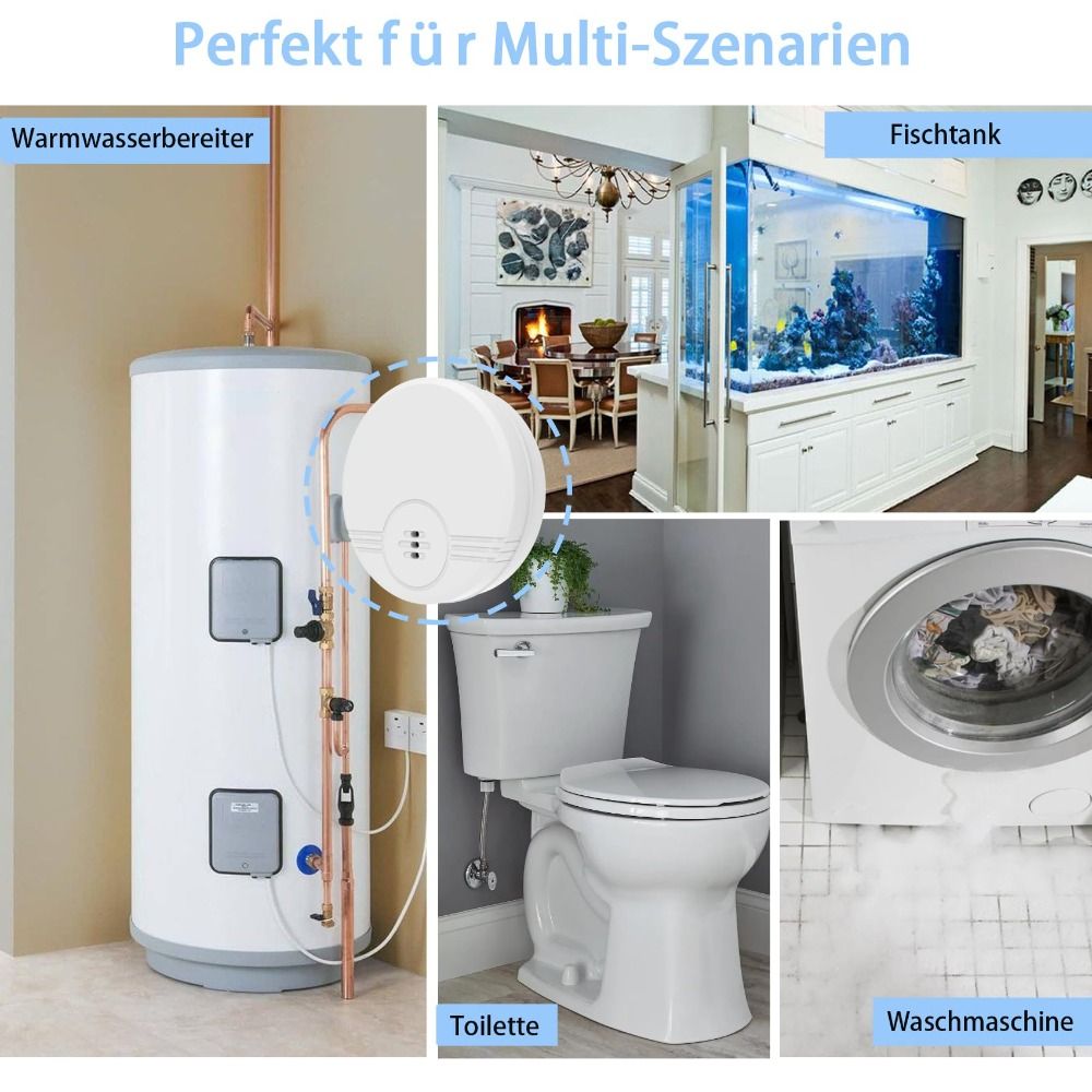 Dual Mode Sensor Water Leak Al - Water Alarm Sensor avis et prix