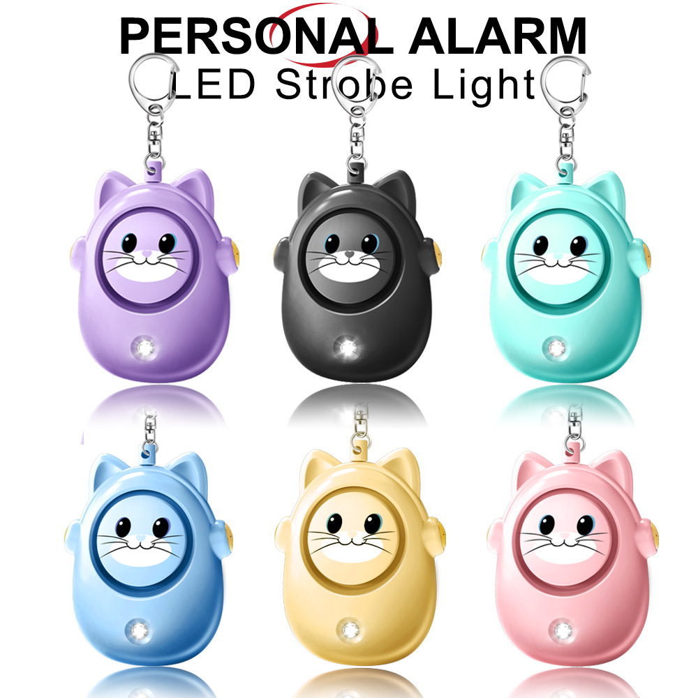 H8 2024 New Cute Cat Personal  - Personal Alarm Keychain avis et prix