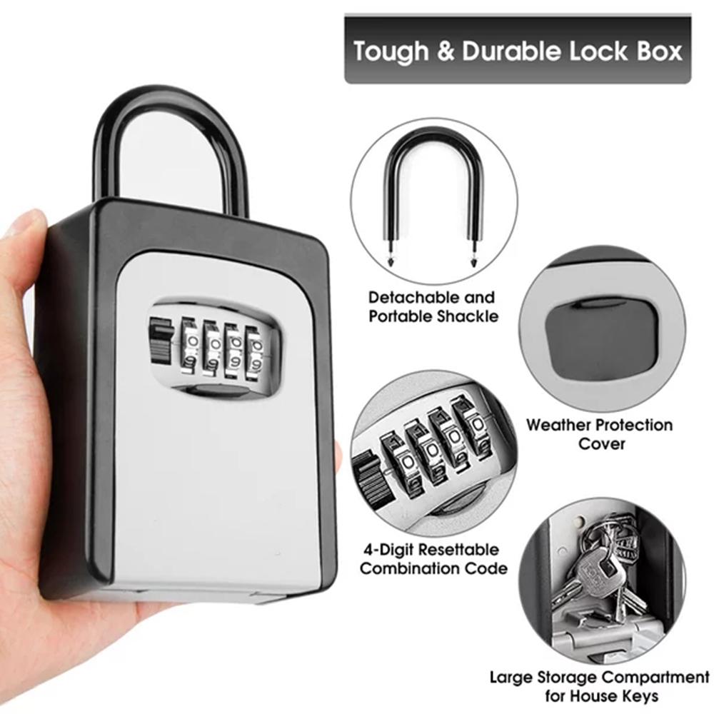 Wall-Mounted Key Storage Box P - Lockbox Key Secure avis et prix