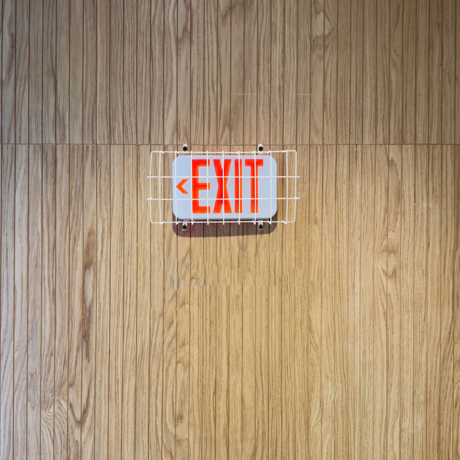 Exit Sign Wire Guard Stainless - Emergency Exit Sign avis et prix
