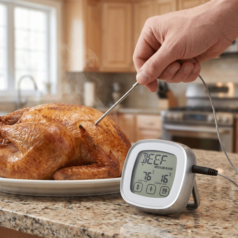 Touch Screen Digital Meat Ther - Pool Alarm Float avis et prix