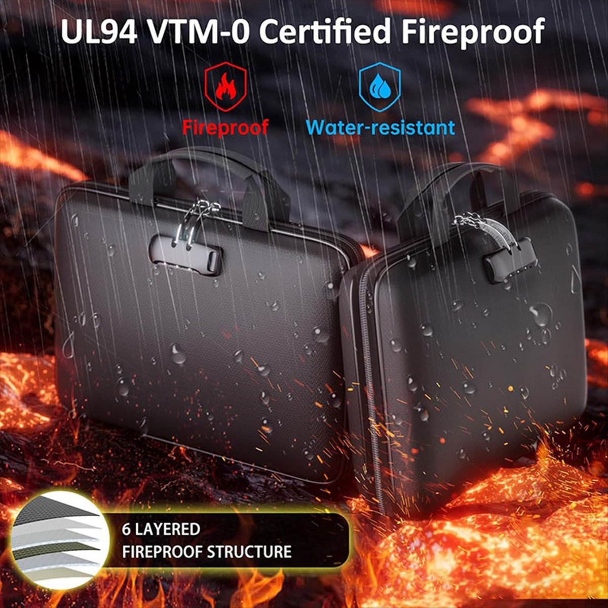 Fireproof Document Organizer B - Fire Safe Document avis et prix