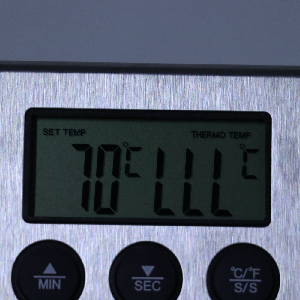 Silver Digital BBQ Meat Thermo - Pool Alarm Float avis et prix