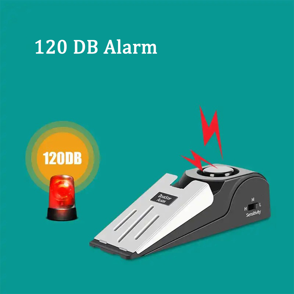 125 DB Anti-theft Burglar Stop - Door Stop Alarm avis et prix