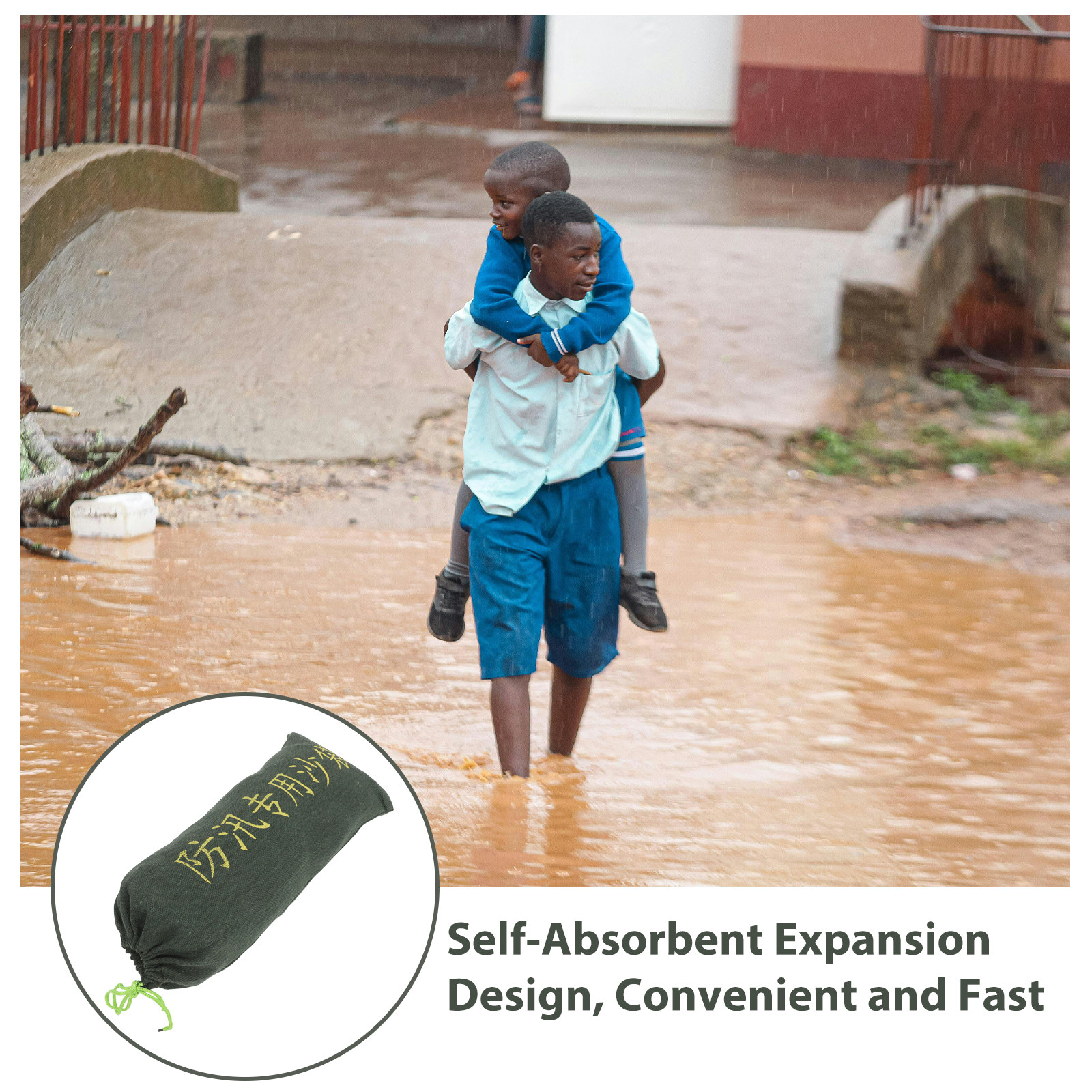 2Pcs Flood Control Absorbent S - Flood Barrier Bag avis et prix