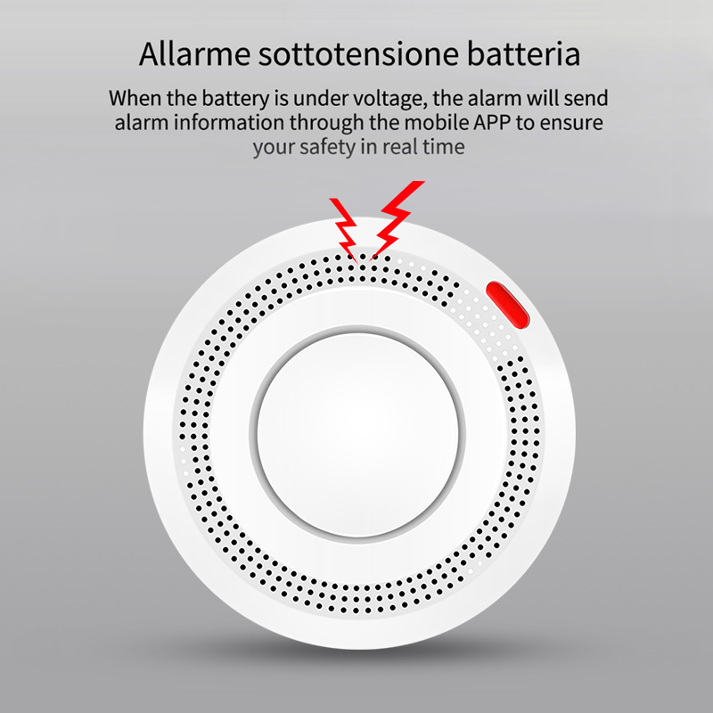 6Pack Tuya WiFi Smart Smoke Se - Smoke Detector Interconnected avis et prix