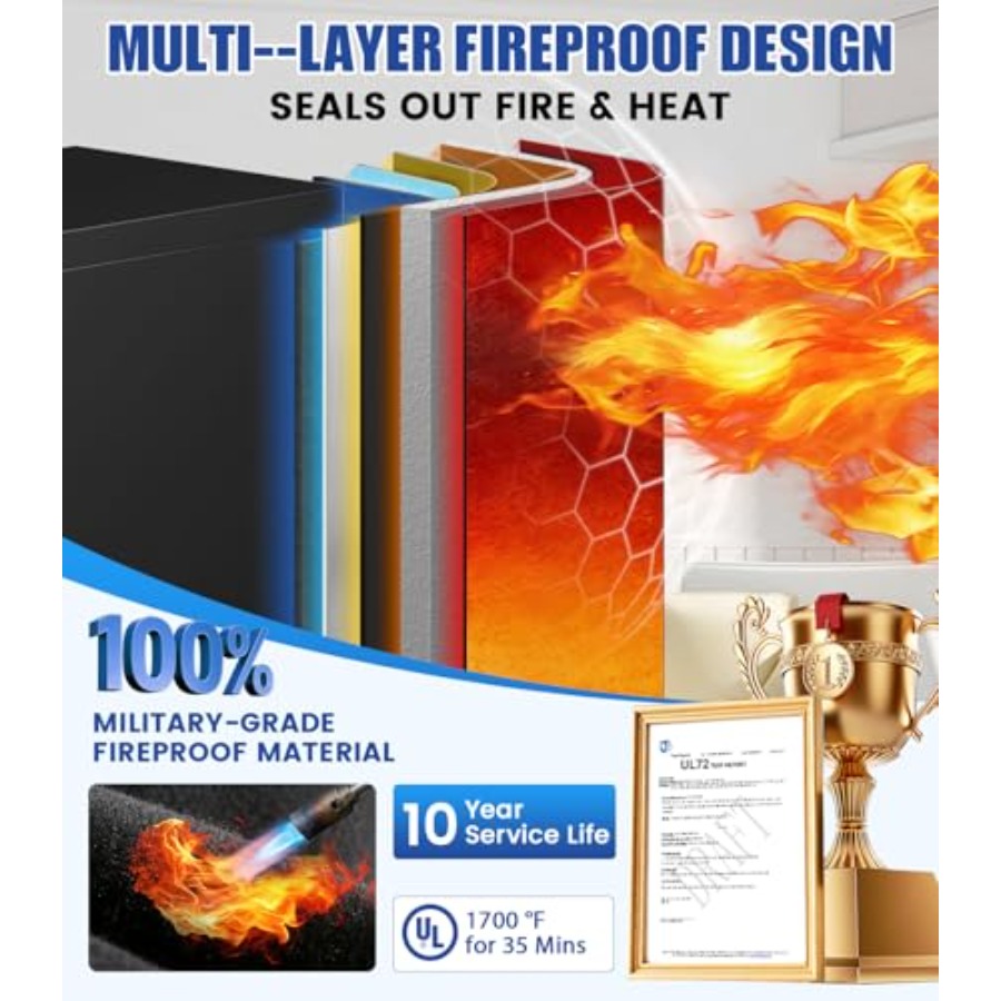 Heavy Duty Fireproof Safe for  - Fire Safe Document avis et prix