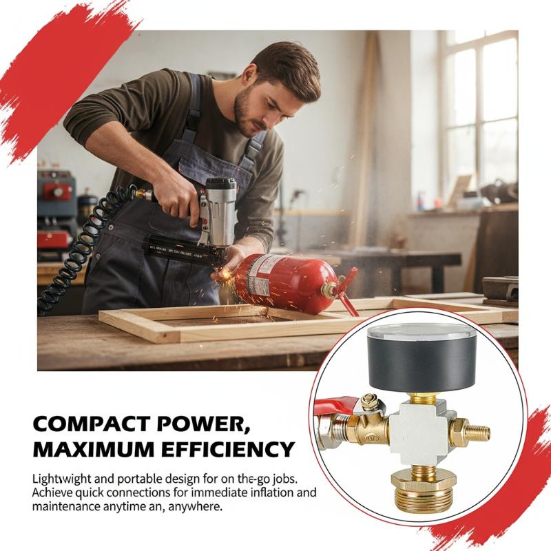 Portable Mobile Air Compressor - Fire Extinguisher Small avis et prix